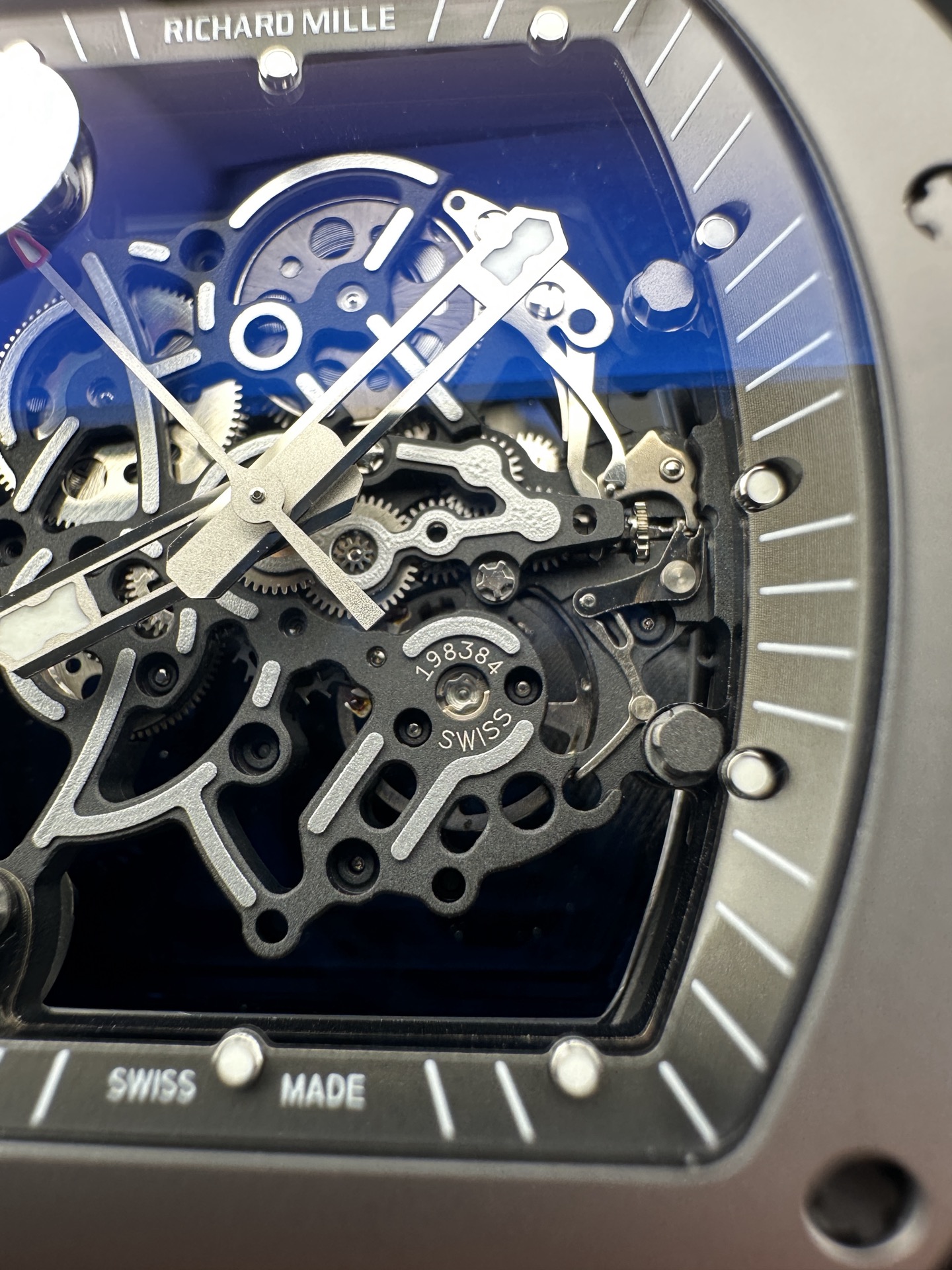 ZF Factory 2025 öne çıkan model! Piyasanın en üst donanımlı Richard Mille RM-055 "Full Gray" Bubba Watson özel serisi (titanyum karbür) satışa sunuldu — 21. fotoğraf