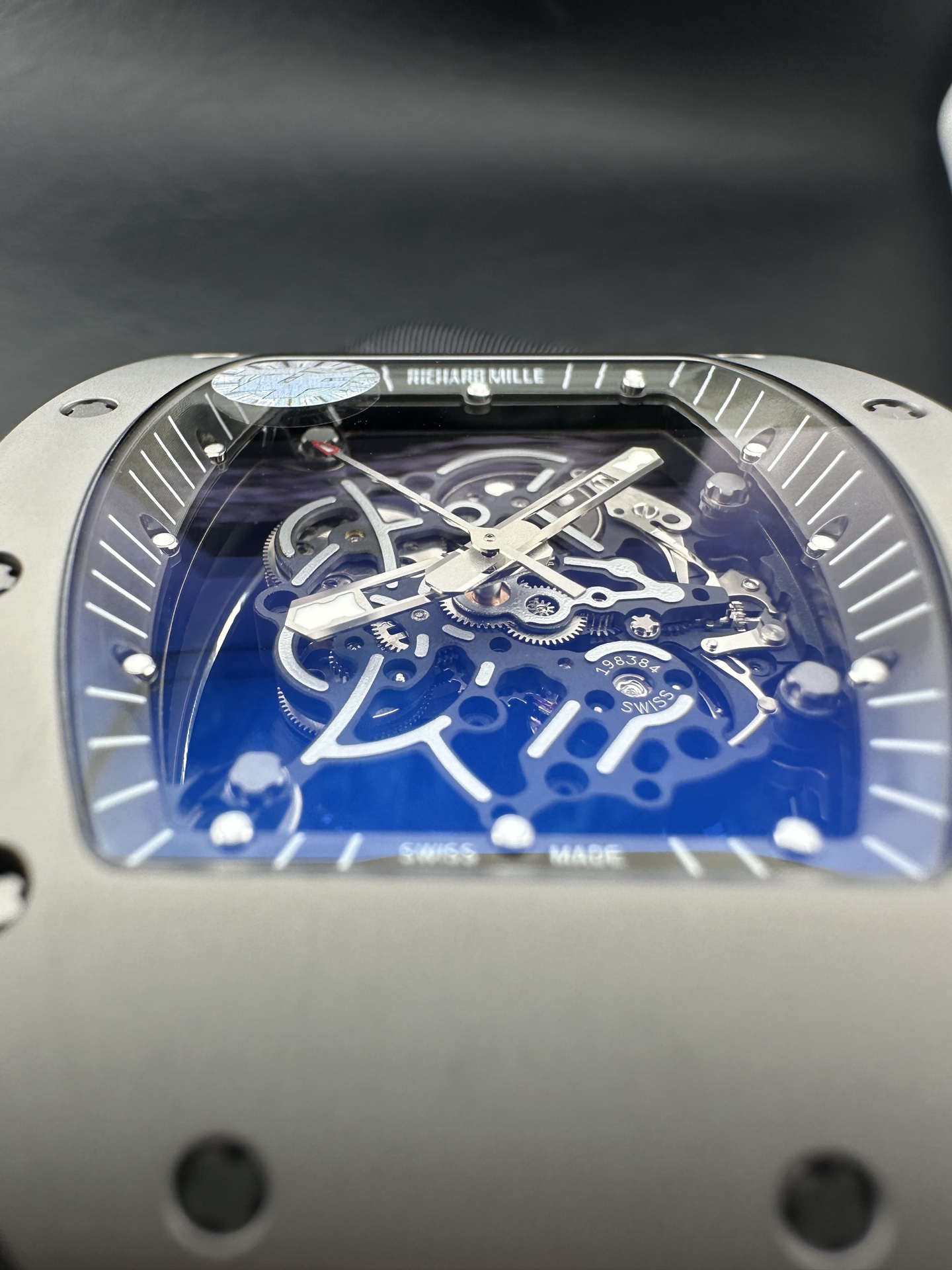 ZF Factory 2025 öne çıkan model! Piyasanın en üst donanımlı Richard Mille RM-055 "Full Gray" Bubba Watson özel serisi (titanyum karbür) satışa sunuldu — 30. fotoğraf