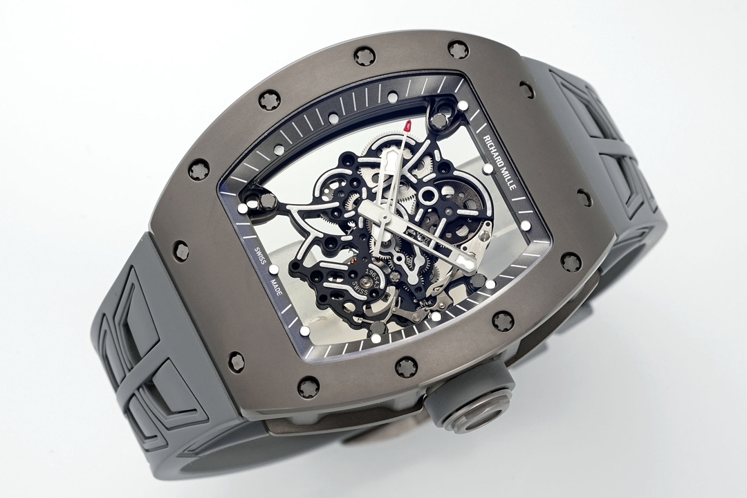 [ZF Factory 2025 Öne Çıkan Öneri] Piyasanın en üst düzey versiyonu geliyor! Büyük ilgi gören Richard Mille RM-055 serisi "tüm gri" Bubba Watson özel modeli (titanyum karbür), bugün resmen satışa çıktı! — 4. fotoğraf