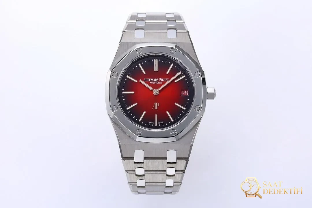 ZF Factory 2025 yeni ürün | Audemars Piguet Royal Oak 16202XT "JUMBO": dumanlı bordo, titanyumla hafiflik - görsel 1