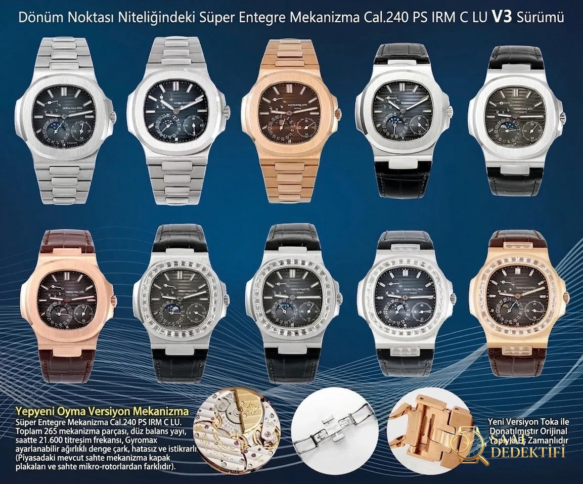 Patek Philippe Nautilus ZF Factory Review – Vorderansicht und Gehäusedesign