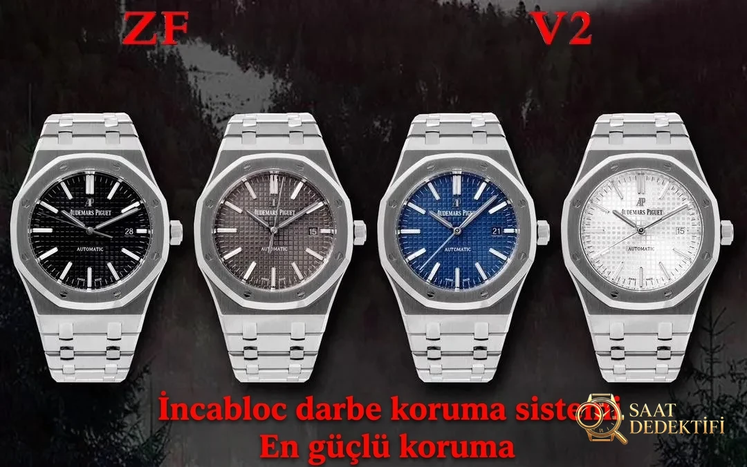 ZF Factory 2025'in iddialı çalışması: Audemars Piguet Royal Oak 15400 V2, tek parça mekanizmasıyla göz kamaştırıyor! - görsel 1