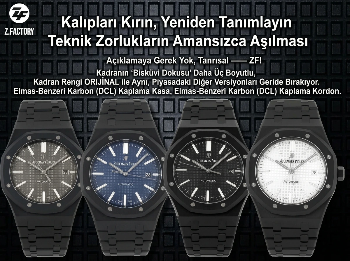Audemars Piguet Royal Oak 15400 ZF Factory İncelemesi - Ön Görünüm ve Kasa Tasarımı