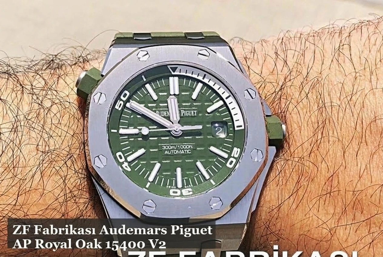 Audemars Piguet Royal Oak 15400 ZF Factory Review – Vorderansicht und Gehäusedesign