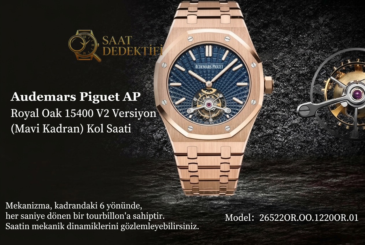 Audemars Piguet Royal Oak 15400 ZF Factory İncelemesi - Ön Görünüm ve Kasa Tasarımı