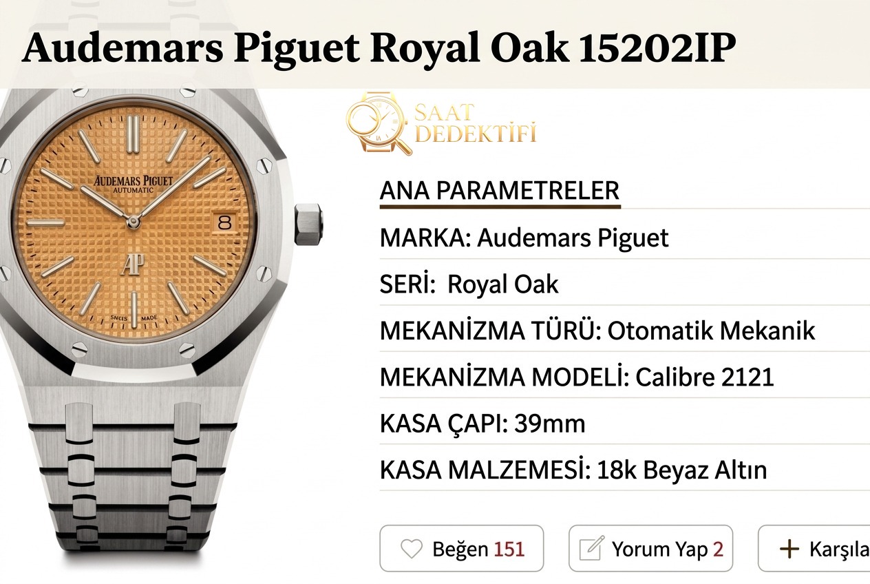 Audemars Piguet Royal Oak 15202IP ZF Factory Review - Front View and Case Design