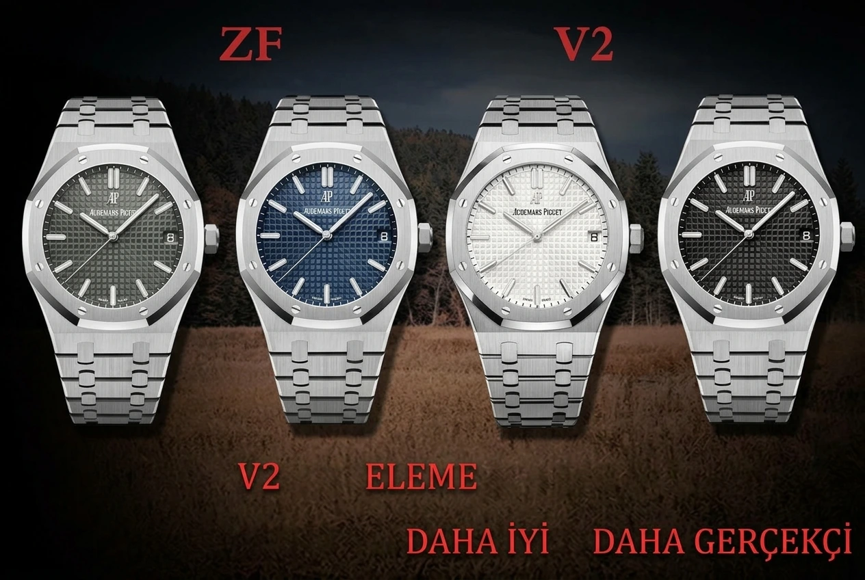 Audemars Piguet Royal Oak 15500 ZF Factory Review - Vue de face et conception du boîtier