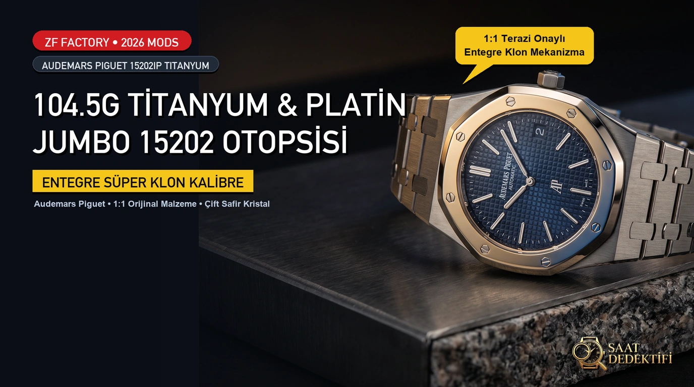 ZF Audemars Piguet 15202 Titanyum İncelemesi