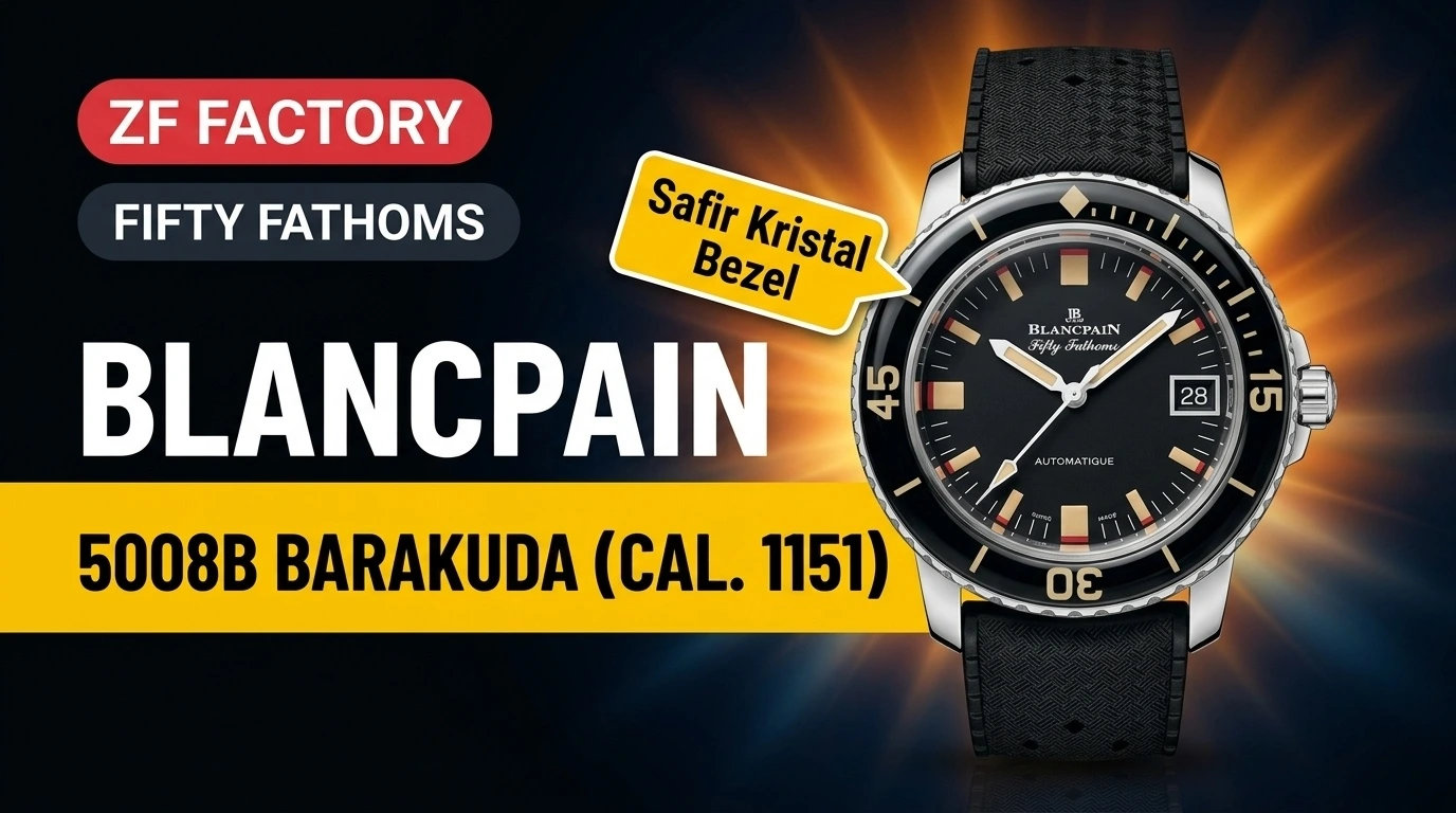 ZF Factory Blancpain Fifty Fathoms 5008B Barakuda İncelemesi