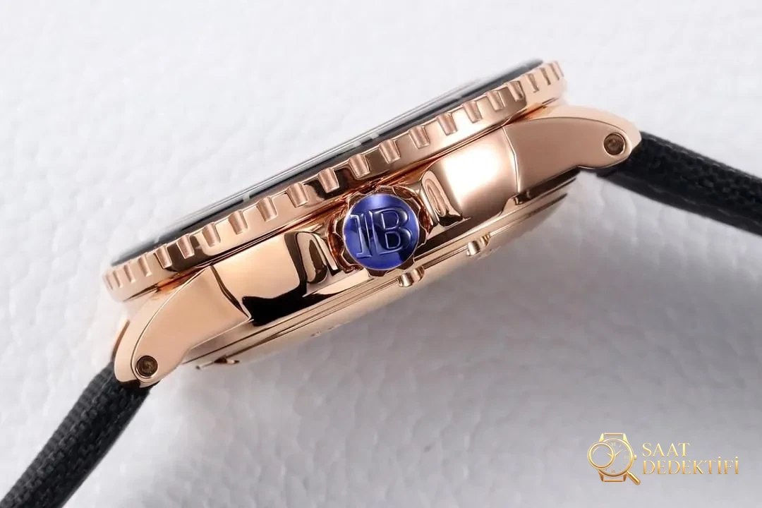 ZF Factory Blancpain Fifty Fathoms 5015 rose gold replika saatin rengi solar mı? - Makro Kadran ve İndeks İşçiliği