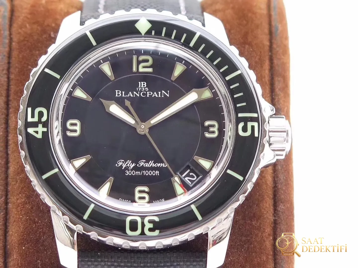 ZF Factory Blancpain Fifty Fathoms işçiliği nasıl? Almaya değer mi? - Kadran Detayı ve Bezel İşçiliği