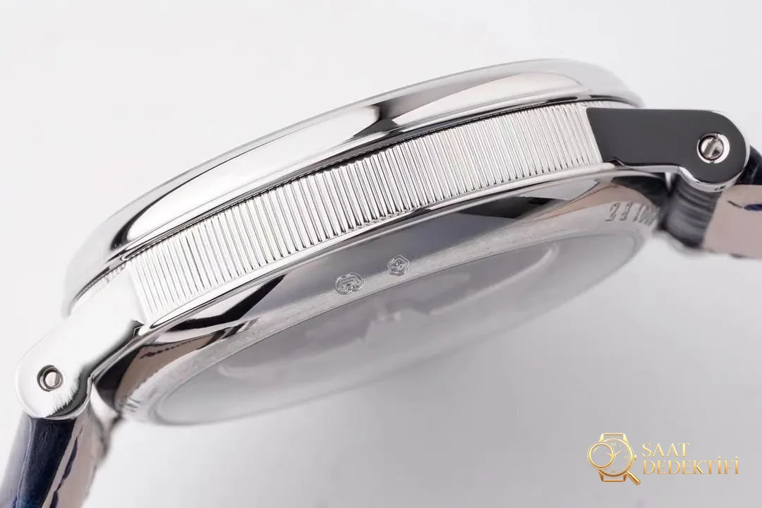 ZF Factory Breguet Tradition serisi retrograde saniyeli replika saat, mavi kadran - Makro Kadran ve İndeks İşçiliği