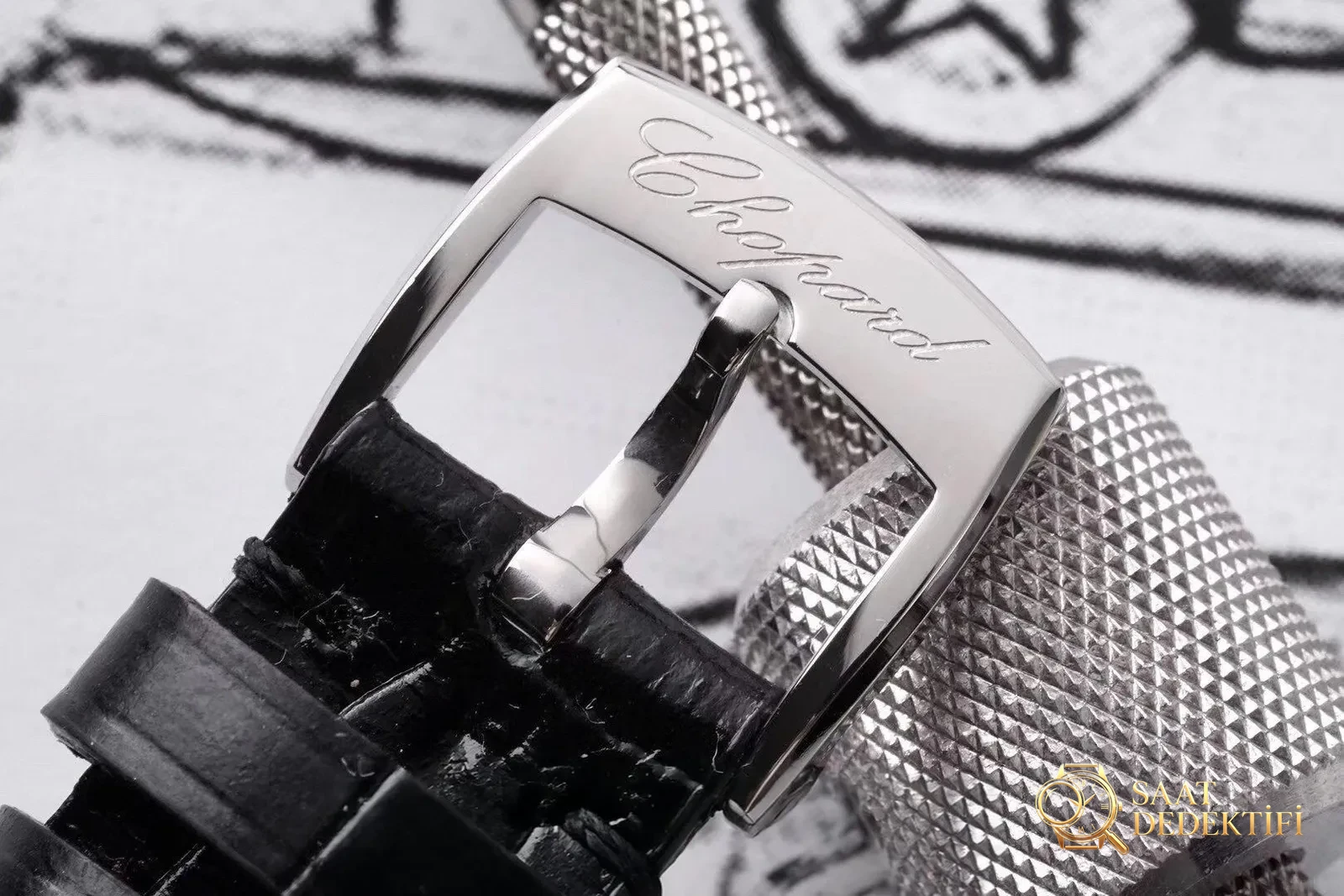 ZF Factory Chopard Happy Diamonds 278509 Kuvars Kadın Saati Replikası Nasıl? - Kordon Dokusu ve Dikiş Detayları