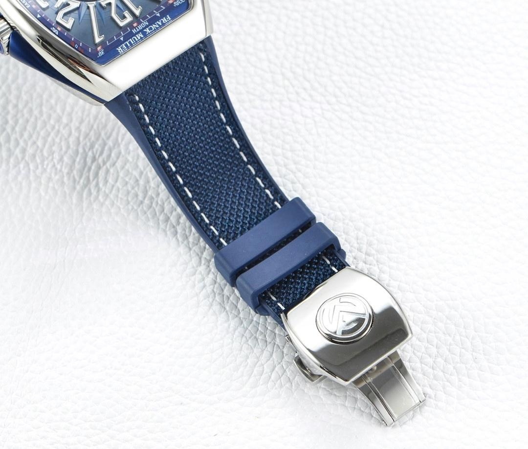 ZF Factory Franck Muller V45 Mavi Yacht Replika Saat İncelemesi — 8. fotoğraf