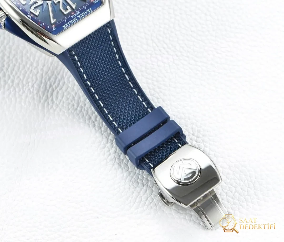 ZF Factory Franck Muller V45 Mavi Yacht Replika Saat İncelemesi - Bilekte Duruş ve Kasa Orantısı