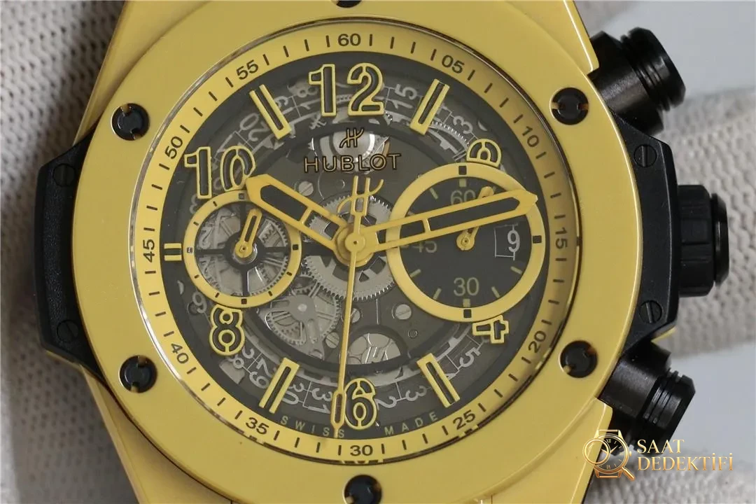 ZF Factory Hublot Unico Big Bang renkli seramik kasalı saatin kalitesi iyi mi? - Bilezik, Toka ve Klips Mekanizması