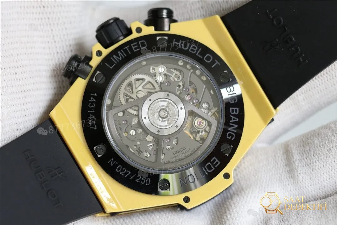ZF Factory Hublot Unico Big Bang renkli seramik kasalı saatin kalitesi iyi mi? - Bilekte Duruş ve Kasa Orantısı
