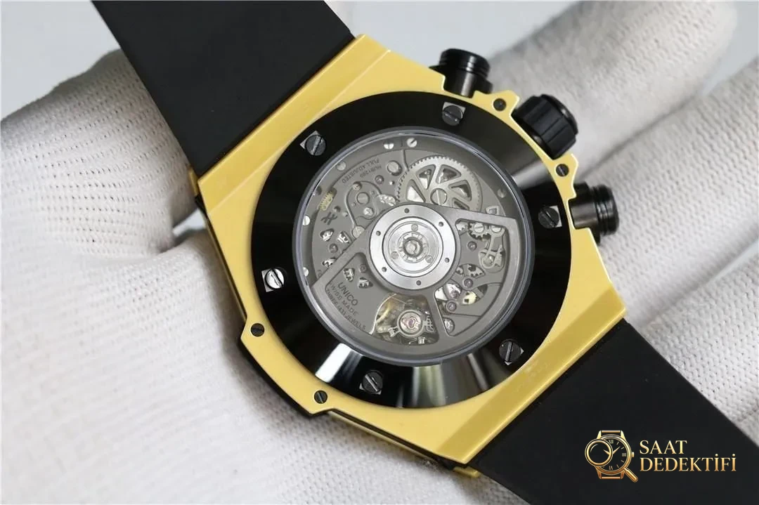 ZF Factory Hublot Unico Big Bang renkli seramik kasalı saatin kalitesi iyi mi? - Fosfor ve Super-LumiNova Gece Görünümü