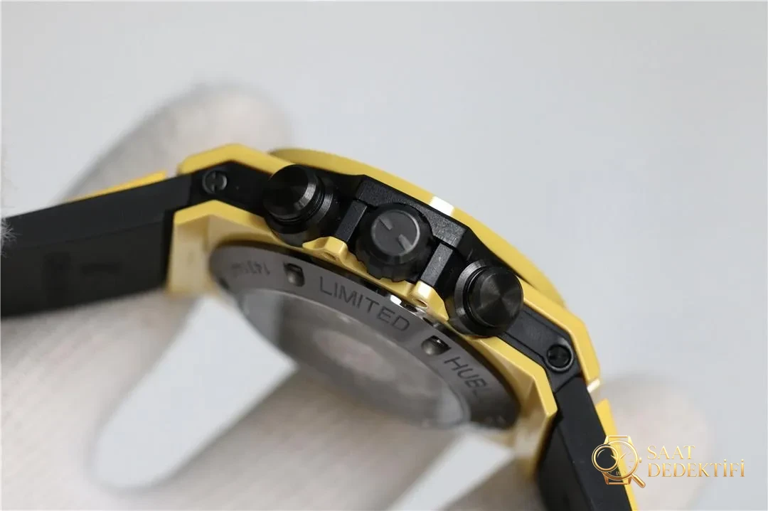 ZF Factory Hublot Unico Big Bang renkli seramik kasalı saatin kalitesi iyi mi? - Mekanizma Zemberek ve Balans Detayı