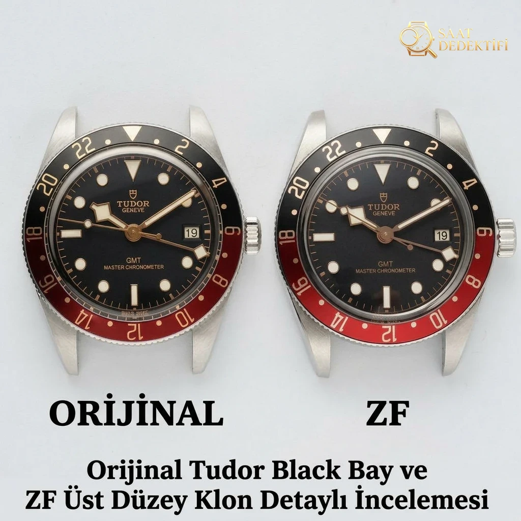 [ZF Factory iddialı yapım-Tudor Black Bay 1958 GMT «Kola Bezel» koleksiyonluk replika] - Kasa Çeliği ve Polisaj Kalitesi