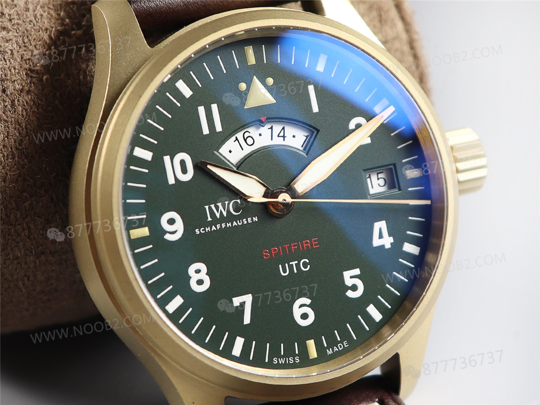 ZF Factory IWC Bronz Spitfire UTC Özel Sürüm Saatin İşçilik İncelemesi — 5. fotoğraf