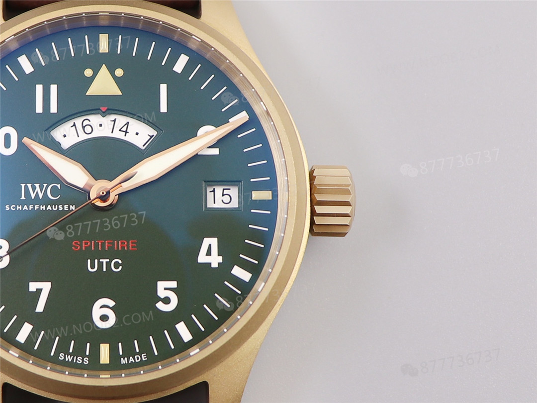 ZF Factory IWC Bronz Spitfire UTC Özel Sürüm Saatin İşçilik İncelemesi — 6. fotoğraf
