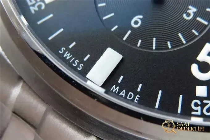 ZF Factory IWC Pilot serisi IW377704 Le Petit Prince özel versiyon kronograf replika saat gerçek-replika karşılaştırması ve orijinal incelemesi - Tepe Kilit Mekanizması ve Conta Yapısı