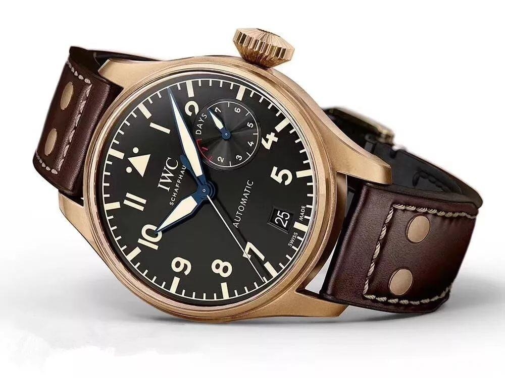 ZF Factory IWC Pilot serisi IW501005 kol saati - Bronz Big Pilot incelemesi — 1. fotoğraf