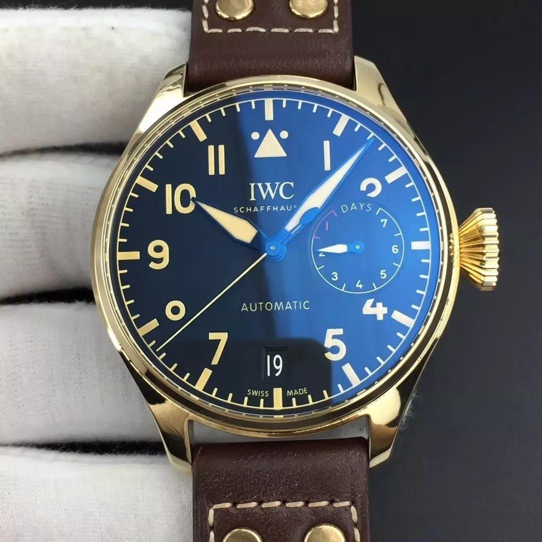 ZF Factory IWC Pilot serisi IW501005 kol saati - Bronz Big Pilot incelemesi — 2. fotoğraf