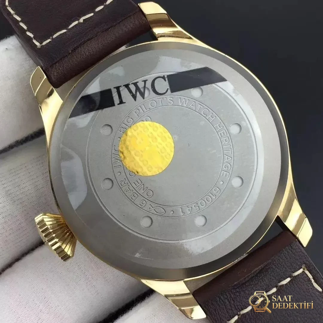 ZF Factory IWC Pilot serisi IW501005 kol saati - Bronz Big Pilot incelemesi - Bilezik, Toka ve Klips Mekanizması
