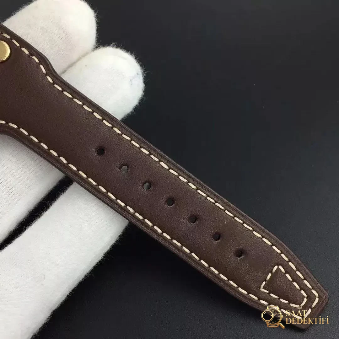 ZF Factory IWC Pilot serisi IW501005 kol saati - Bronz Big Pilot incelemesi - Klips Kilidi ve Lazer Damgalar
