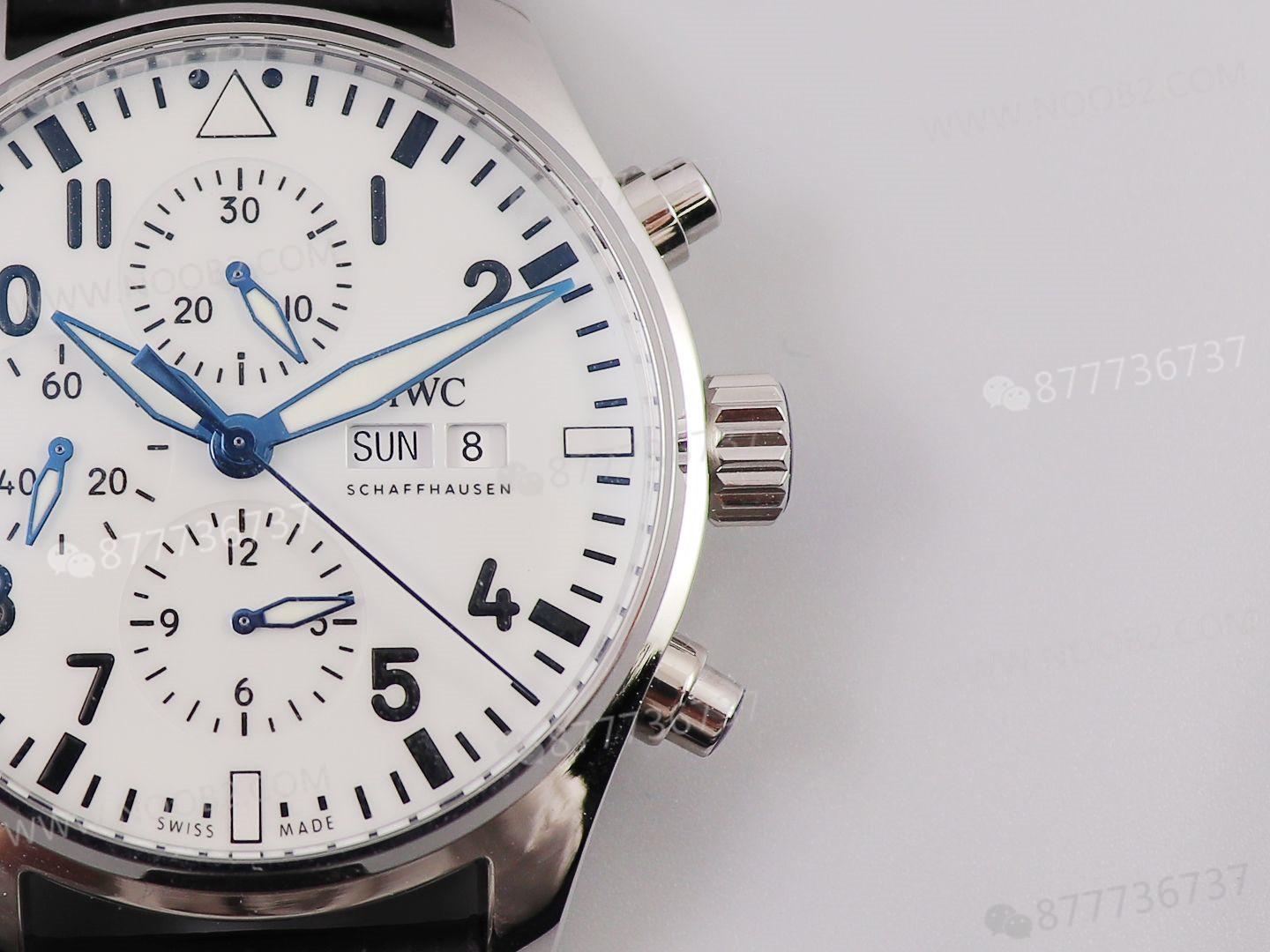 ZF Factory IWC Pilot Spitfire 150. Yıl beyaz kadranlı IWC377725 işçilik nasıl? — 4. fotoğraf