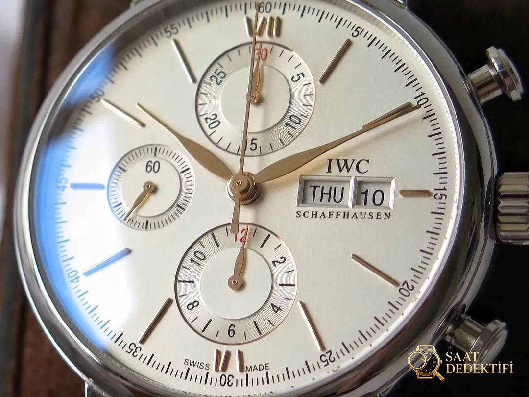 ZF Factory IWC Portofino Kronograf İşçilik İncelemesi - Bilezik, Toka ve Klips Mekanizması