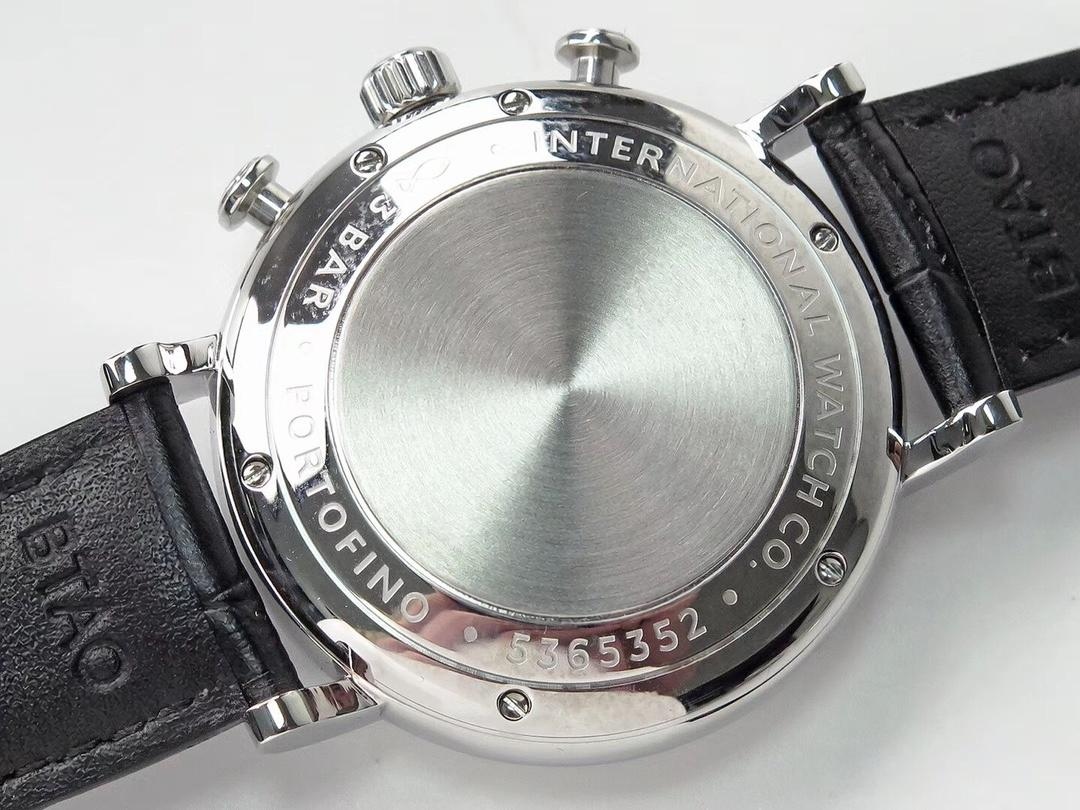 ZF Factory IWC Portofino Kronograf Mavi Kadran Altın Akrep-Yelkovan İncelemesi — 9. fotoğraf