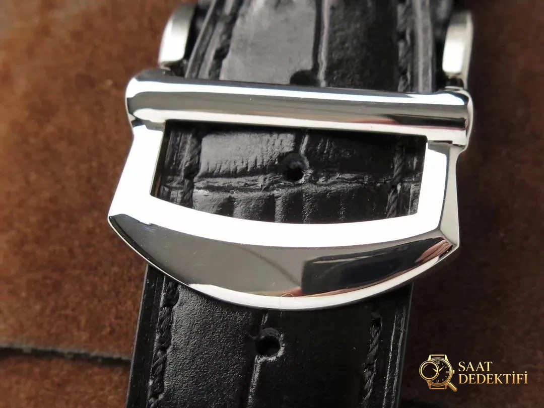 ZF Factory IWC Portofino Kronograf Mavi Kadran Altın Akrep-Yelkovan İncelemesi - Mekanizma Zemberek ve Balans Detayı