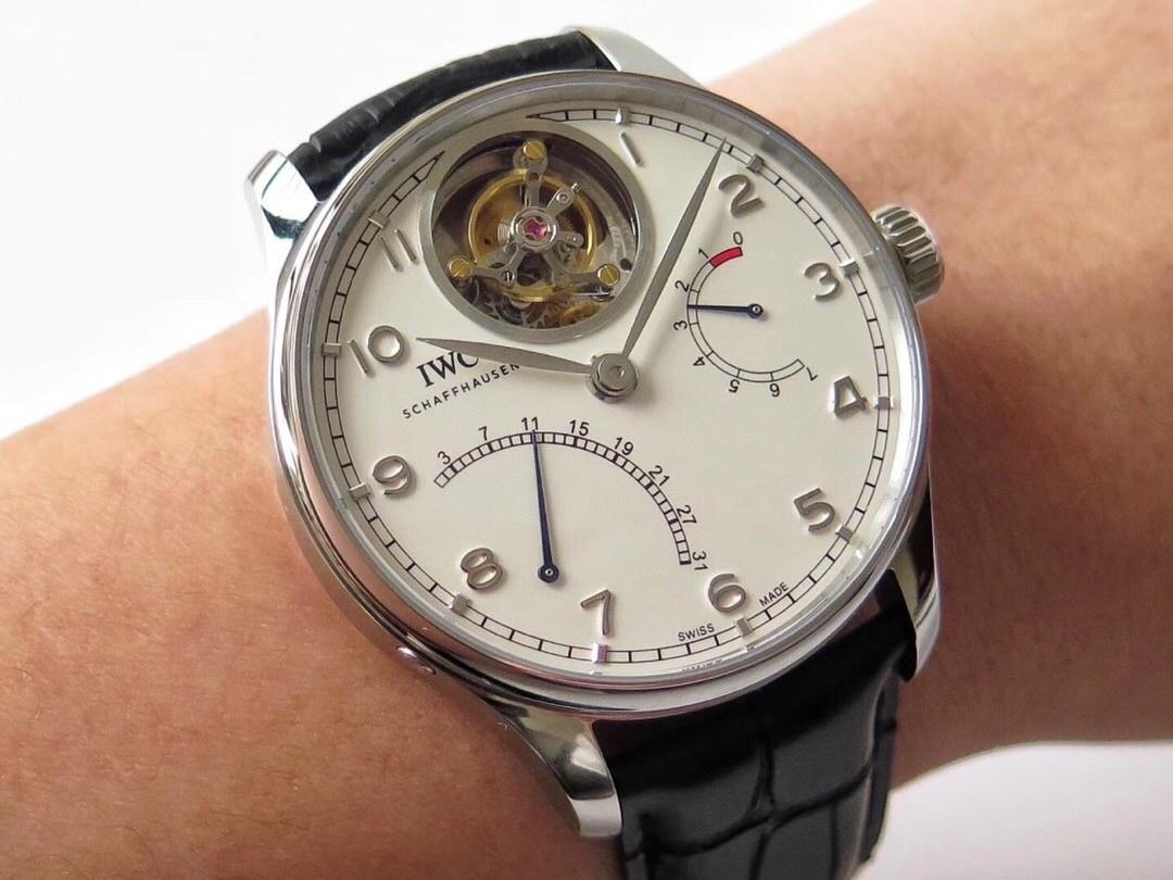 ZF Factory IWC Portugieser 12 Pozisyon Tourbillon Flyback Takvim Gerçek Güç Rezervi Göstergesi 44 mm Replika Saat İncelemesi — 2. fotoğraf