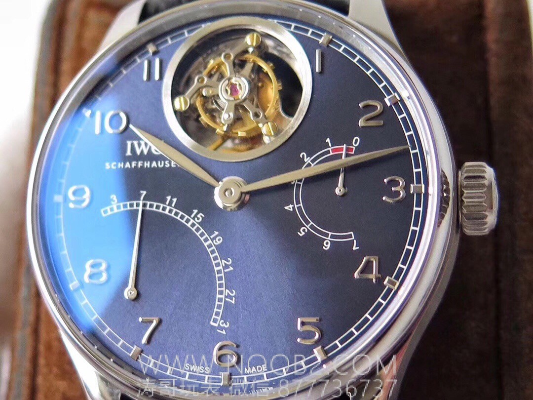 ZF Factory IWC Portugieser 12 Pozisyon Tourbillon Flyback Takvim Gerçek Güç Rezervi Göstergesi 44 mm Replika Saat İncelemesi — 19. fotoğraf