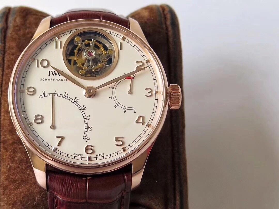 ZF Factory IWC Portugieser 12 Pozisyon Tourbillon Flyback Takvim Gerçek Güç Rezervi Göstergesi 44 mm Replika Saat İncelemesi — 25. fotoğraf