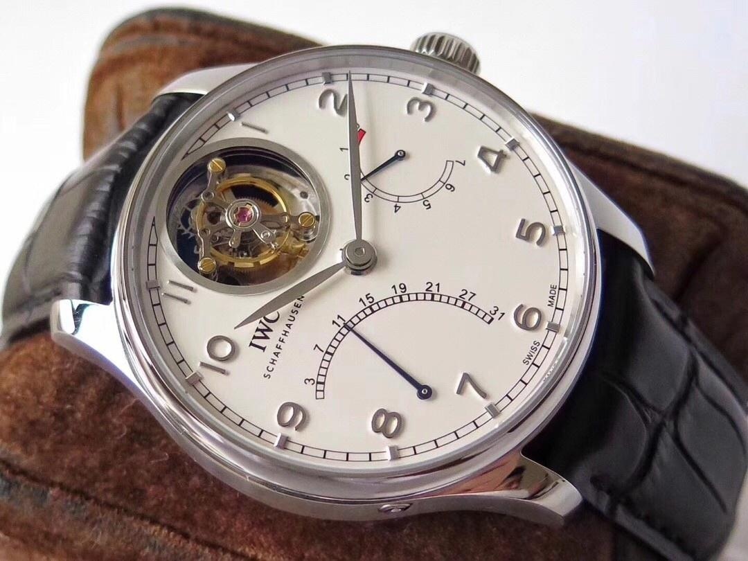 ZF Factory IWC Portugieser 12 Pozisyon Tourbillon Flyback Takvim Gerçek Güç Rezervi Göstergesi 44 mm Replika Saat İncelemesi — 26. fotoğraf