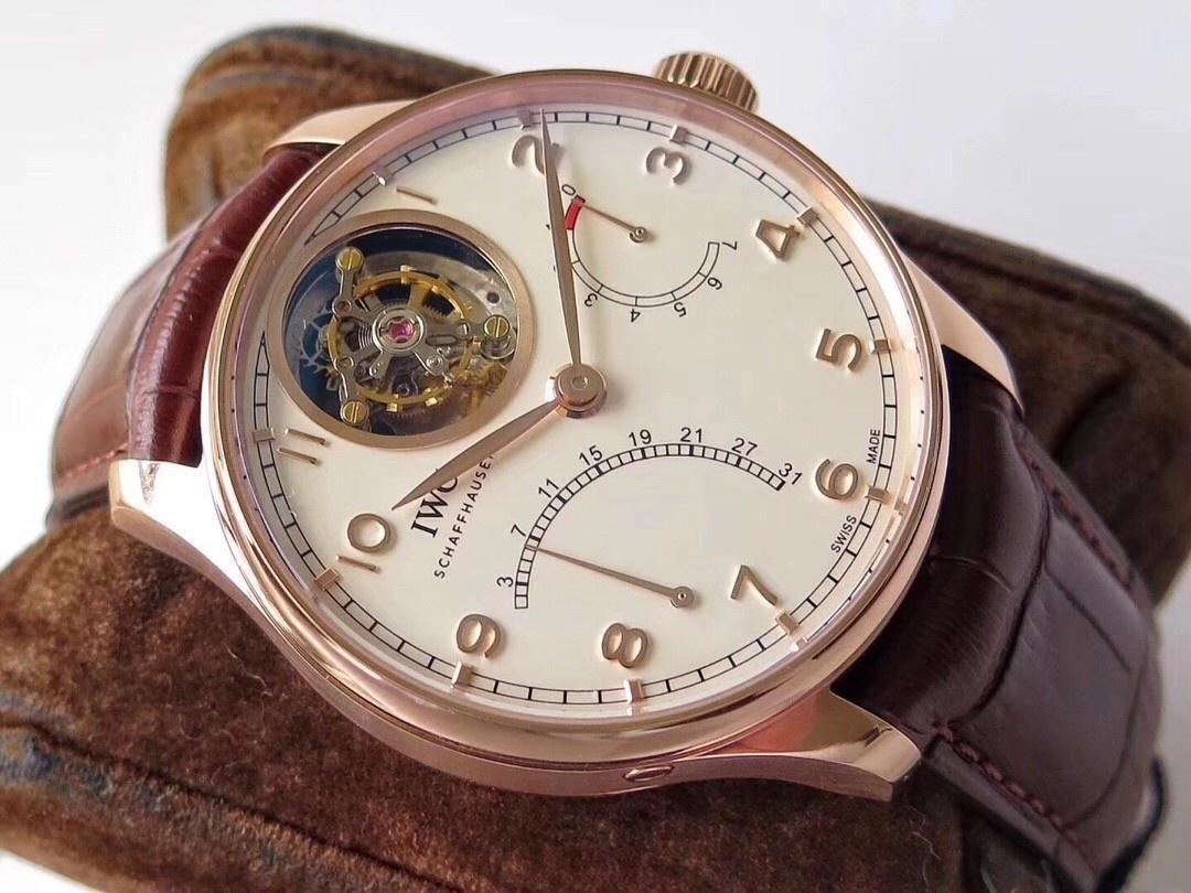 ZF Factory IWC Portugieser 12 Pozisyon Tourbillon Flyback Takvim Gerçek Güç Rezervi Göstergesi 44 mm Replika Saat İncelemesi — 29. fotoğraf