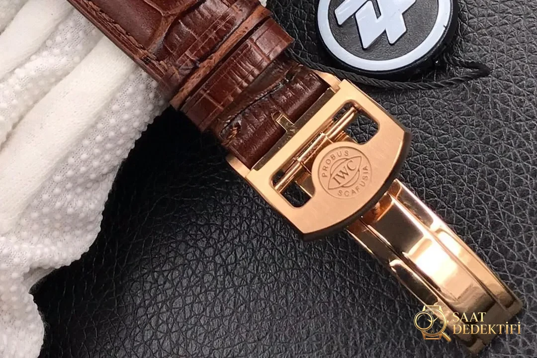 ZF Factory IWC Portugieser 7 Gün V5 Rose Gold işçiliği ilk bakışta belli olur mu? - Bilekte Duruş ve Kasa Orantısı
