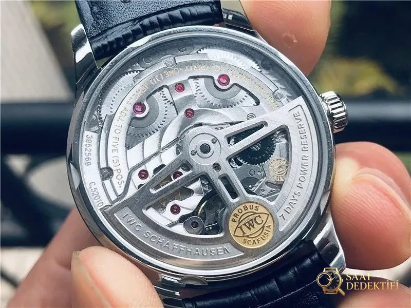ZF Factory IWC Portugieser 7 Günlük V5 Versiyonu Kol Saati Detaylı İnceleme - Klips Kilidi ve Lazer Damgalar
