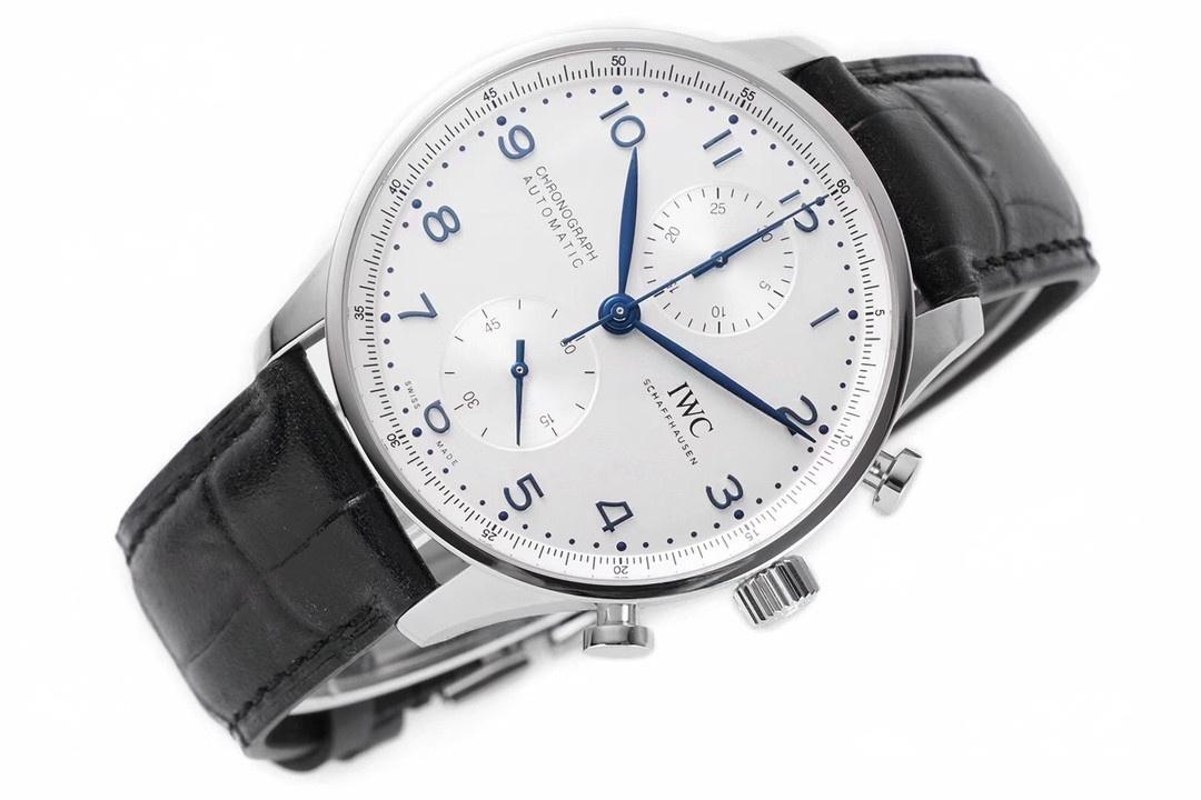 ZF Factory IWC Portugieser Kronograf açık arkalı IW371605 işçiliği nasıl? — 5. fotoğraf
