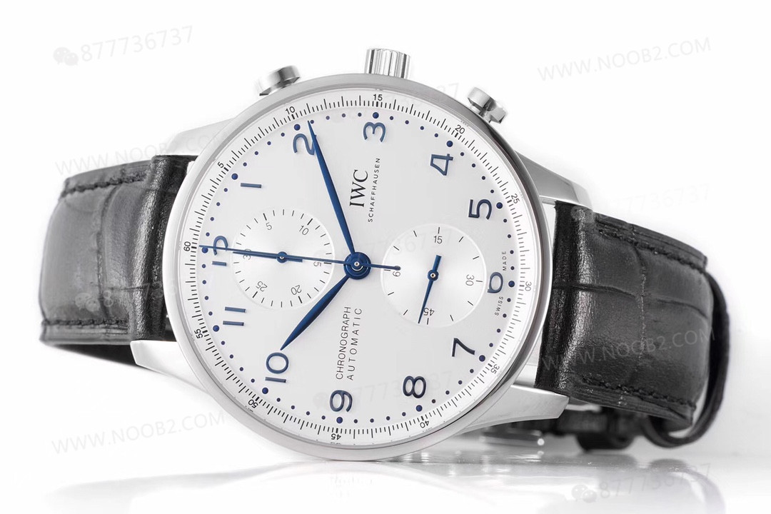 ZF Factory IWC Portugieser Kronograf açık arkalı IW371605 işçiliği nasıl? — 7. fotoğraf