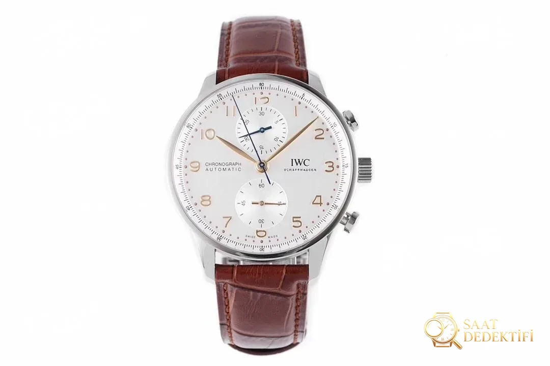 ZF Factory IWC Portugieser Kronograf açık arkalı IW371605 işçiliği nasıl? - Mekanizma Zemberek ve Balans Detayı