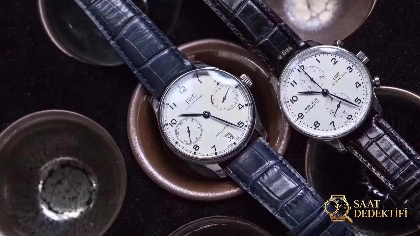 ZF Factory IWC Portugieser Kronograf ile Portugieser 7 Günlük karşılaştırması: Hangisi almaya değer? - Bilezik, Toka ve Klips Mekanizması