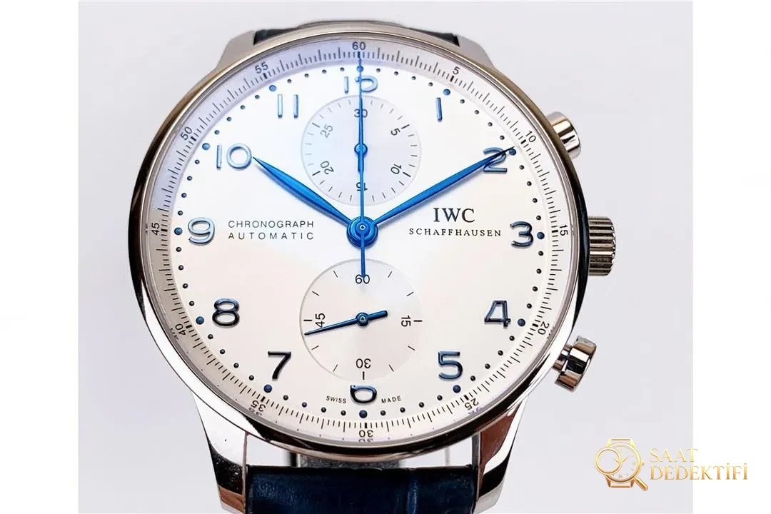 ZF Factory IWC Portugieser Kronograf V2 versiyonunun kalitesi nasıl? Nereden alınır? - Kadran Detayı ve Bezel İşçiliği