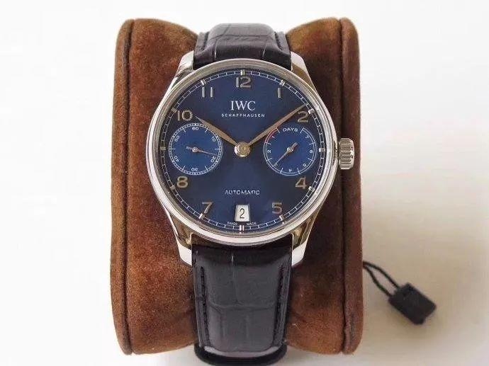 ZF Factory IWC Portugieser Seri 7 mavi akrep-yelkovanlı replika saati hangi seviyede? Orijinaliyle karıştırılabilir mi? — 5. fotoğraf