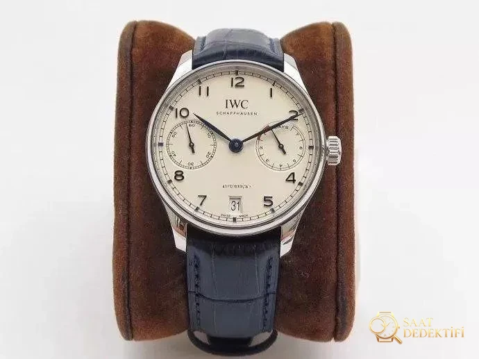 ZF Factory IWC Portugieser Seri 7 mavi akrep-yelkovanlı replika saati hangi seviyede? Orijinaliyle karıştırılabilir mi? - Bilekte Duruş ve Kasa Orantısı