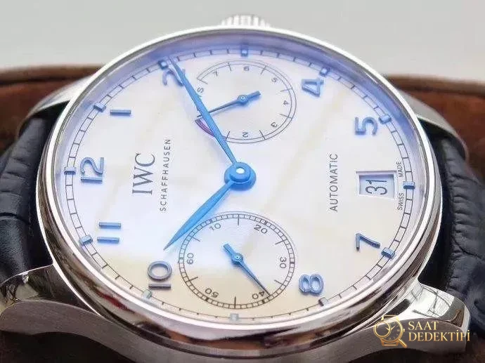 ZF Factory IWC Portugieser Seri 7 mavi akrep-yelkovanlı replika saati hangi seviyede? Orijinaliyle karıştırılabilir mi? - Kasa Çeliği ve Polisaj Kalitesi